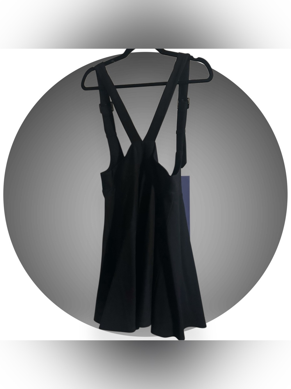 NWT TORRID NIGHTFALL FRONT-ZIP PINAFORE DRESS - Picture 6 of 7